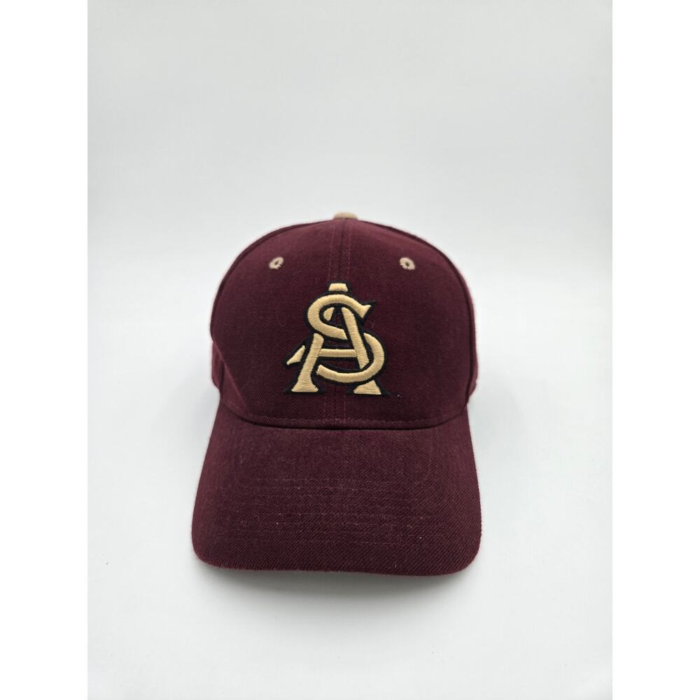 Zephyr Grafx Arizona State Sun Devils Fitted Hat 7 1/4 Burgundy ASU NCAA Cap